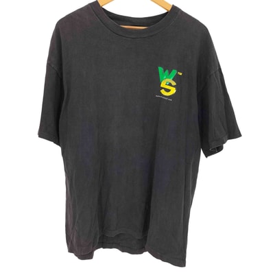 90-00s シングルステッチ westwood STUDIOS 両面プリント クルーネック 半袖Tシャツ【1143403012450】