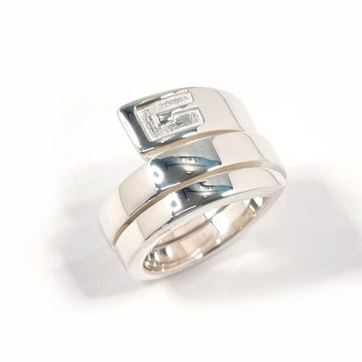 グッチ リング・指輪 スパイラル スネーク シルバー