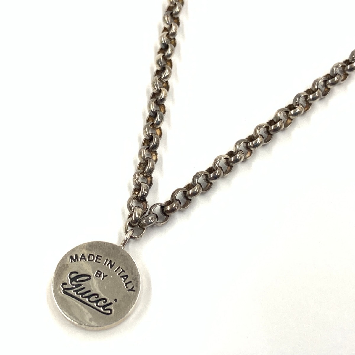 〇〇GUCCI グッチ ヴィンテージ トレードマーク Ag925 刻印 シルバー925 約21g シルバー