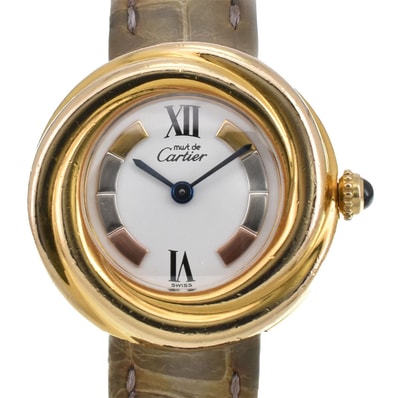 カルティエ CARTIER w1010744 マスト トリニティ ヴェルメイユ クォーツ レディース 内箱付き Q#146552