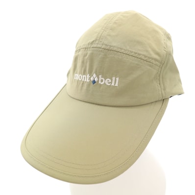 mont-bell モンベル フィッシング キャップ M-L オリーブ系 アウトドア 帽子