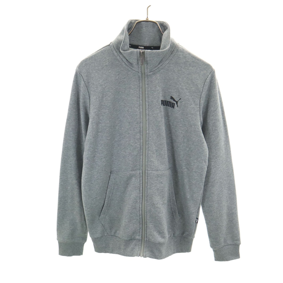 PUMA プーマ スウェット ジップジャケット S グレー