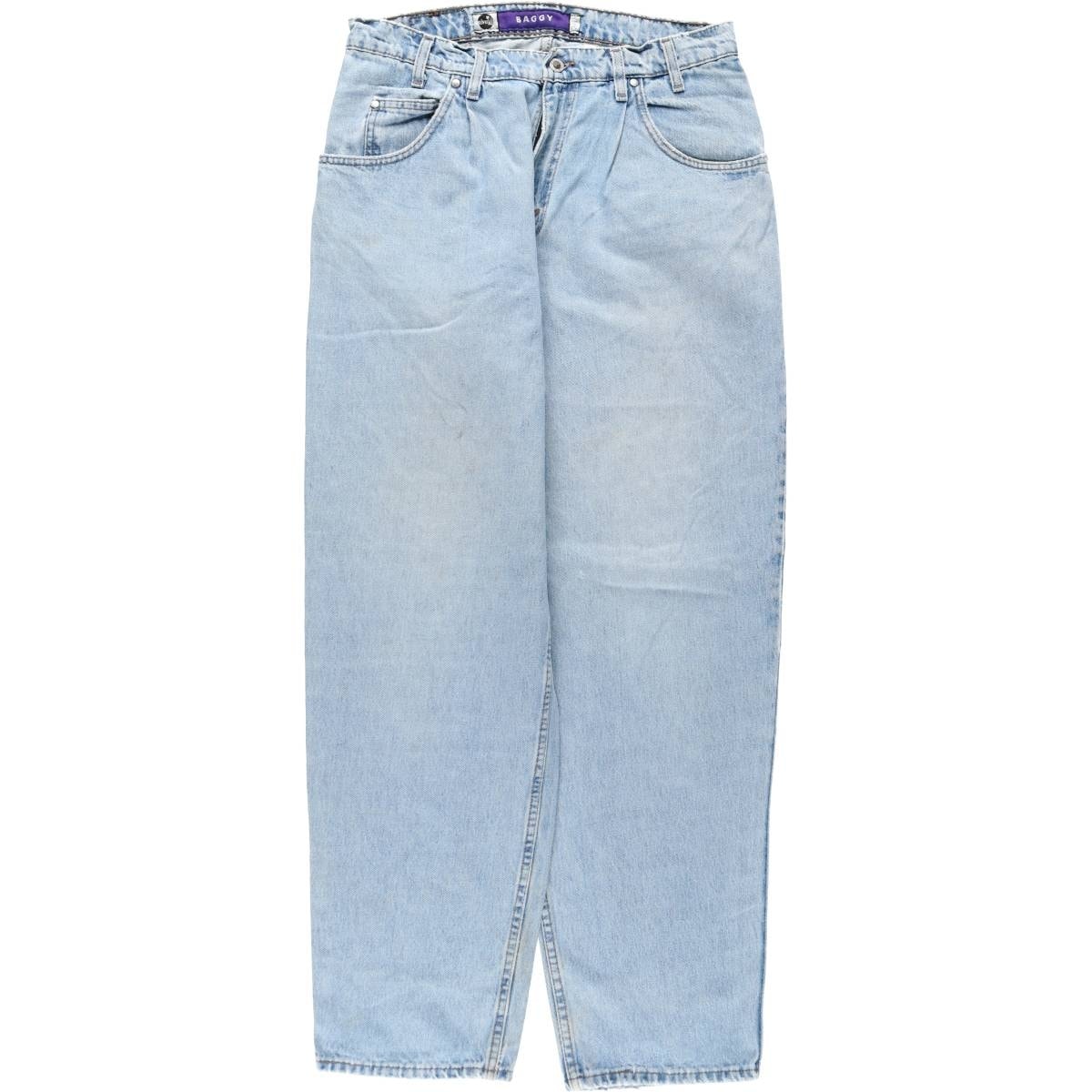 古着 90年代 リーバイス Levi's SILVER TAB シルバータブ BAGGY バギー テーパードデニムパンツ USA製 メンズw33相当 ヴィンテージ/rab182056