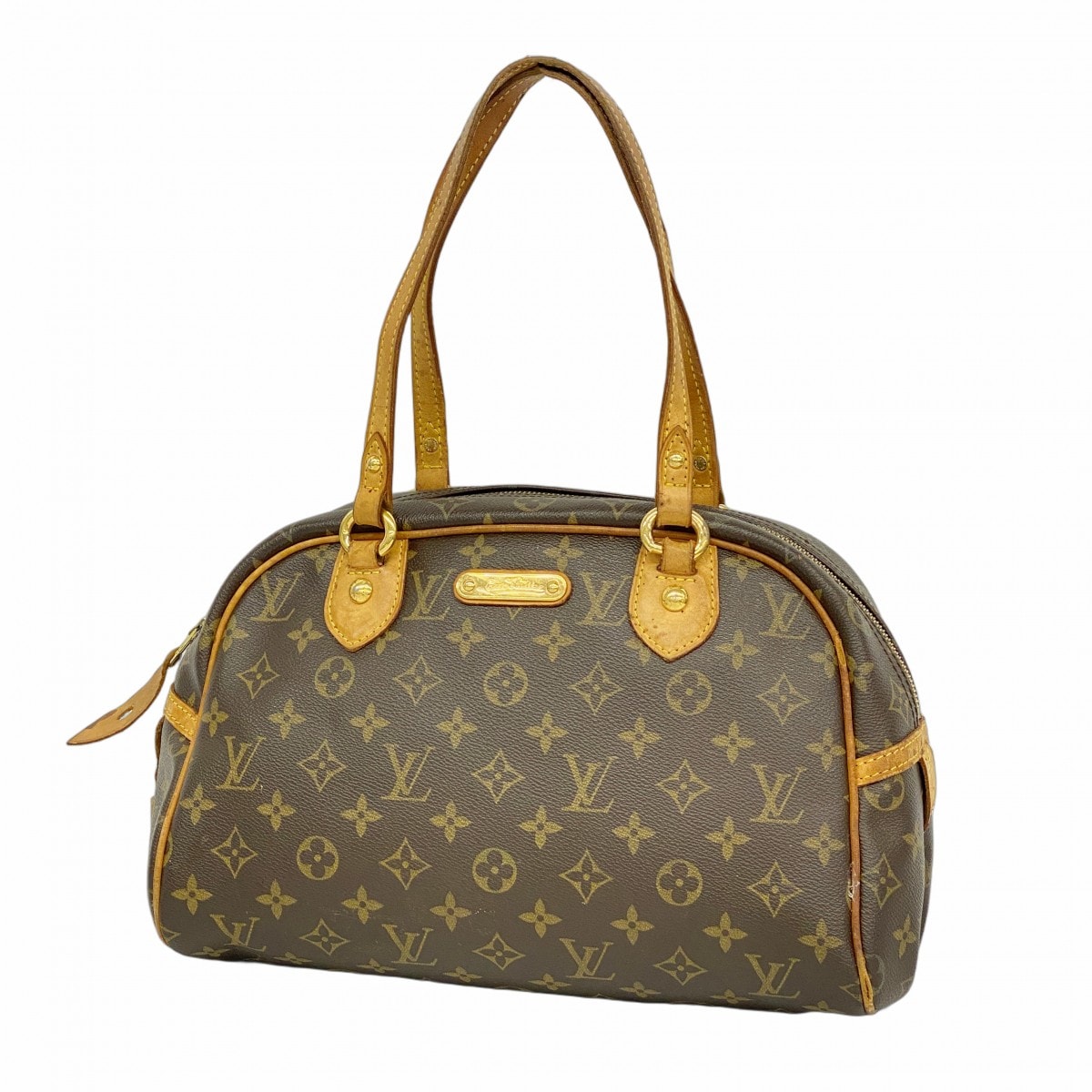 【6dc3050-h】ルイヴィトン ハンドバッグ モノグラム モントルグイユPM M95565 ブラウン【中古】レディース
