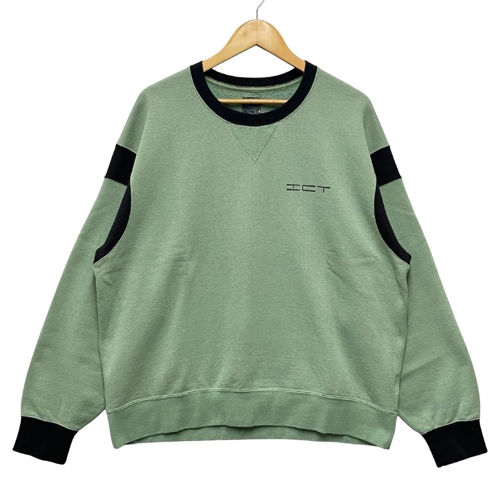 VISVIM ビズビム 品番 0225905010001 ICT JUMBO SB SWEAT L/S スウェット コットン グリーン サイズ 4 51791