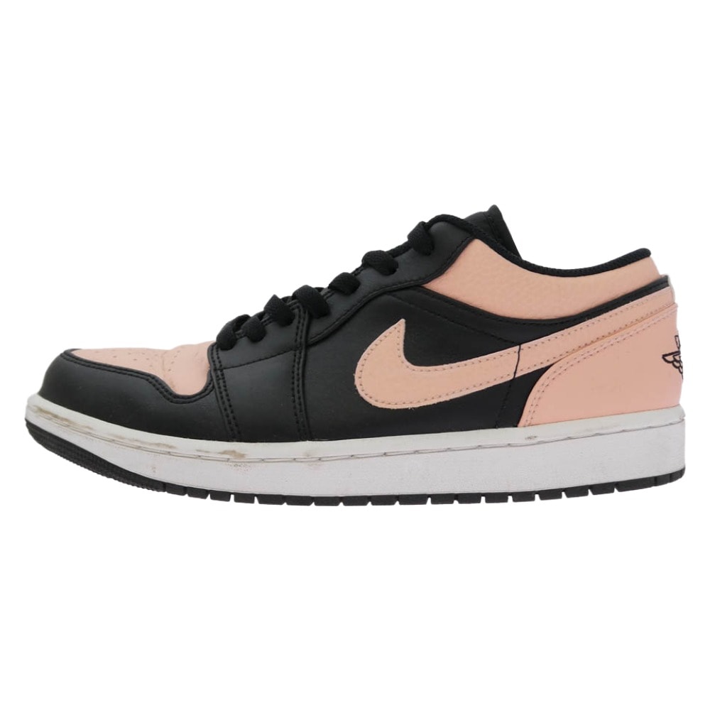 NIKE ナイキ スニーカー 553558-034 Air Jordan 1 Low Crimson Tint エアジョーダン1 ロー クリムゾンティント スニーカー ブラック系 ピンク系 27cm【中古】