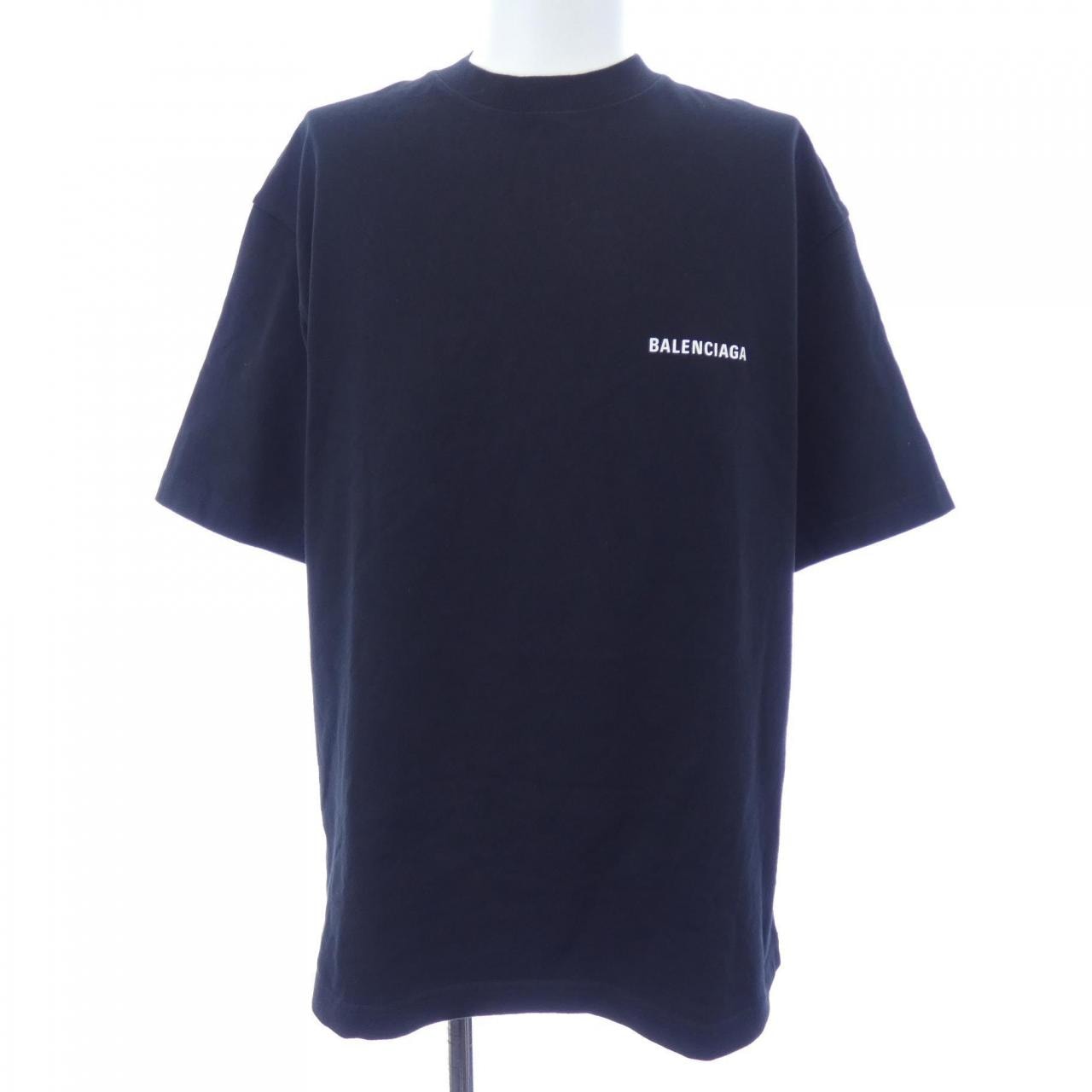 バレンシアガ BALENCIAGA WARDROBE 612966 TIVG5 UNISEX Tシャツ