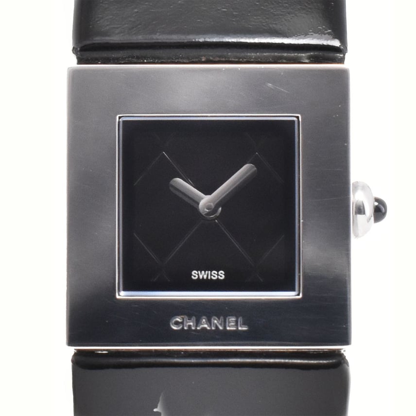 C (やや傷や汚れあり)】シャネル CHANEL H0116 マトラッセ SS/レザー C (やや傷や汚れあり)】シャネル CHANEL H0116 マトラッセ SS/レザー