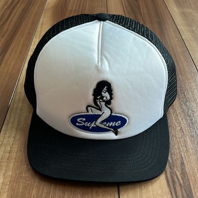 Supreme Pin Up Mesh Back 5-Panel "Black"