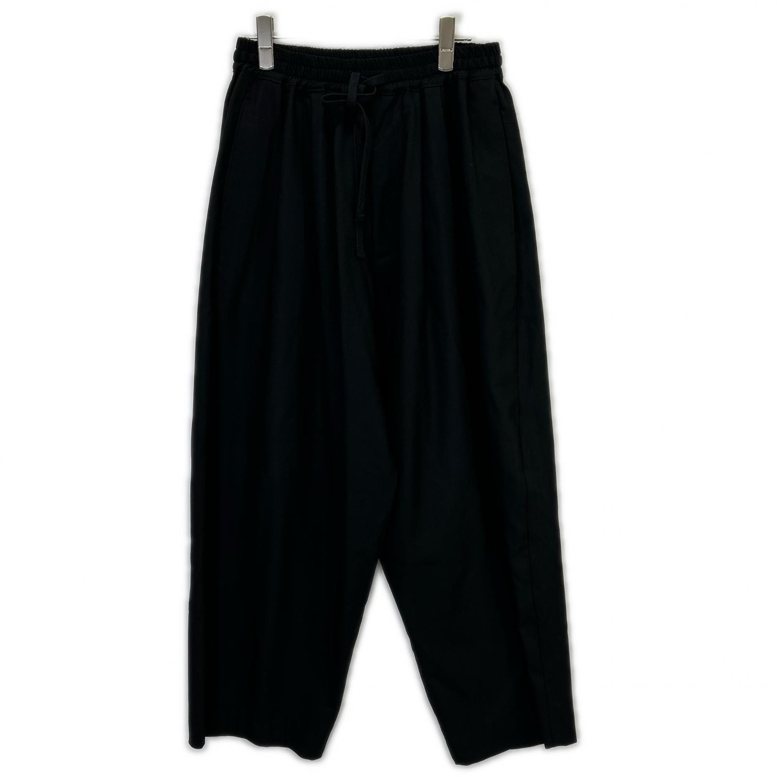 マイ ビューティフル ランドレット MBL-ESPT-W ブラック サマーウール スラックス 0