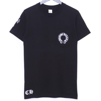 CHROME HEARTS オールド スクロールラベルロゴ ホースシュー ポケットTシャツ