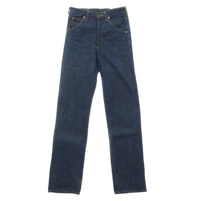 Lee リー 70s 80s 42TALON ZIP デニム パンツ インディゴブルー系 W28【中古】