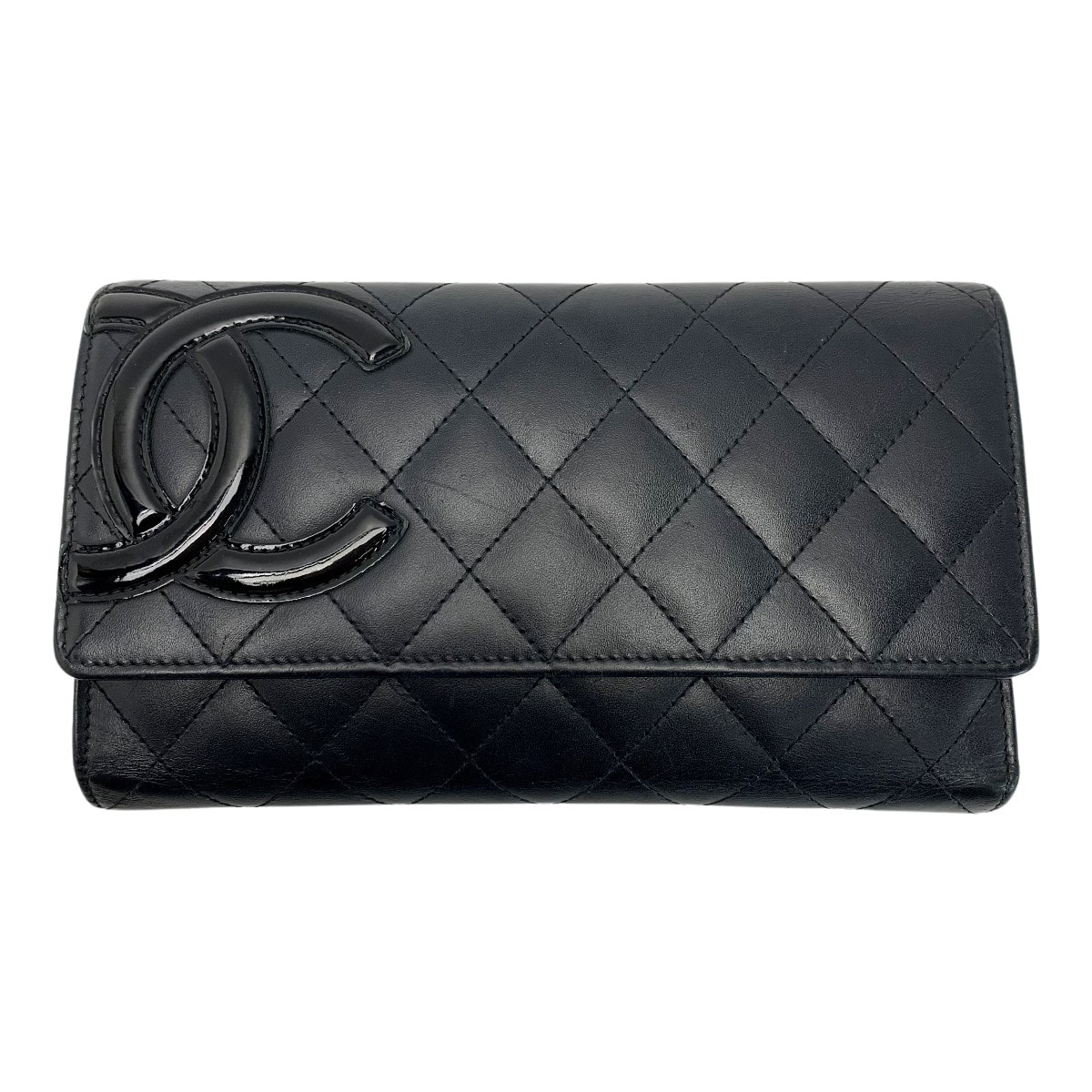 CHANEL シャネル A46645 ブラック×ネオンピンク