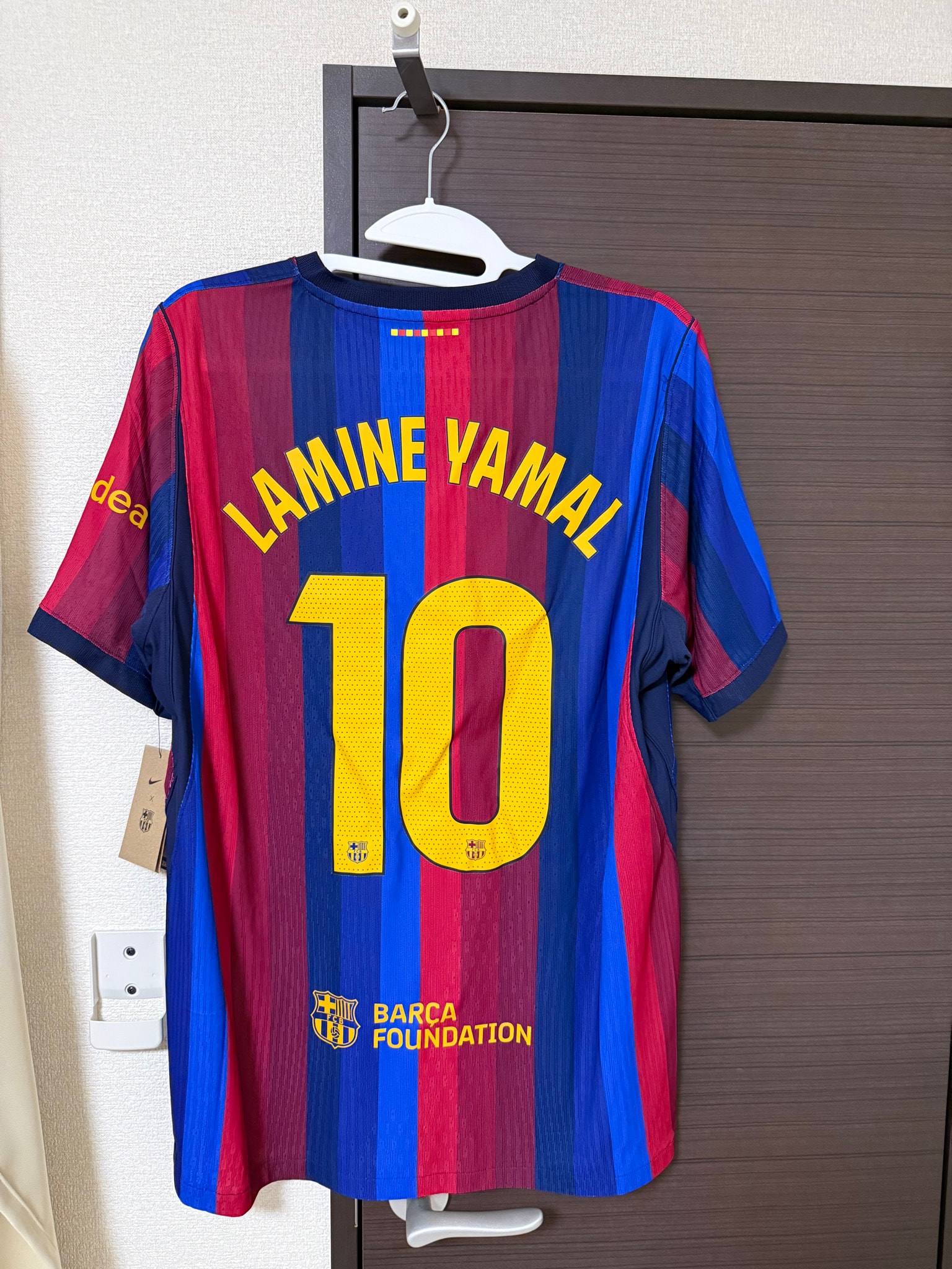 Nike 26-27 Barcelona Home Authentic Jersey "Deep Garnet"