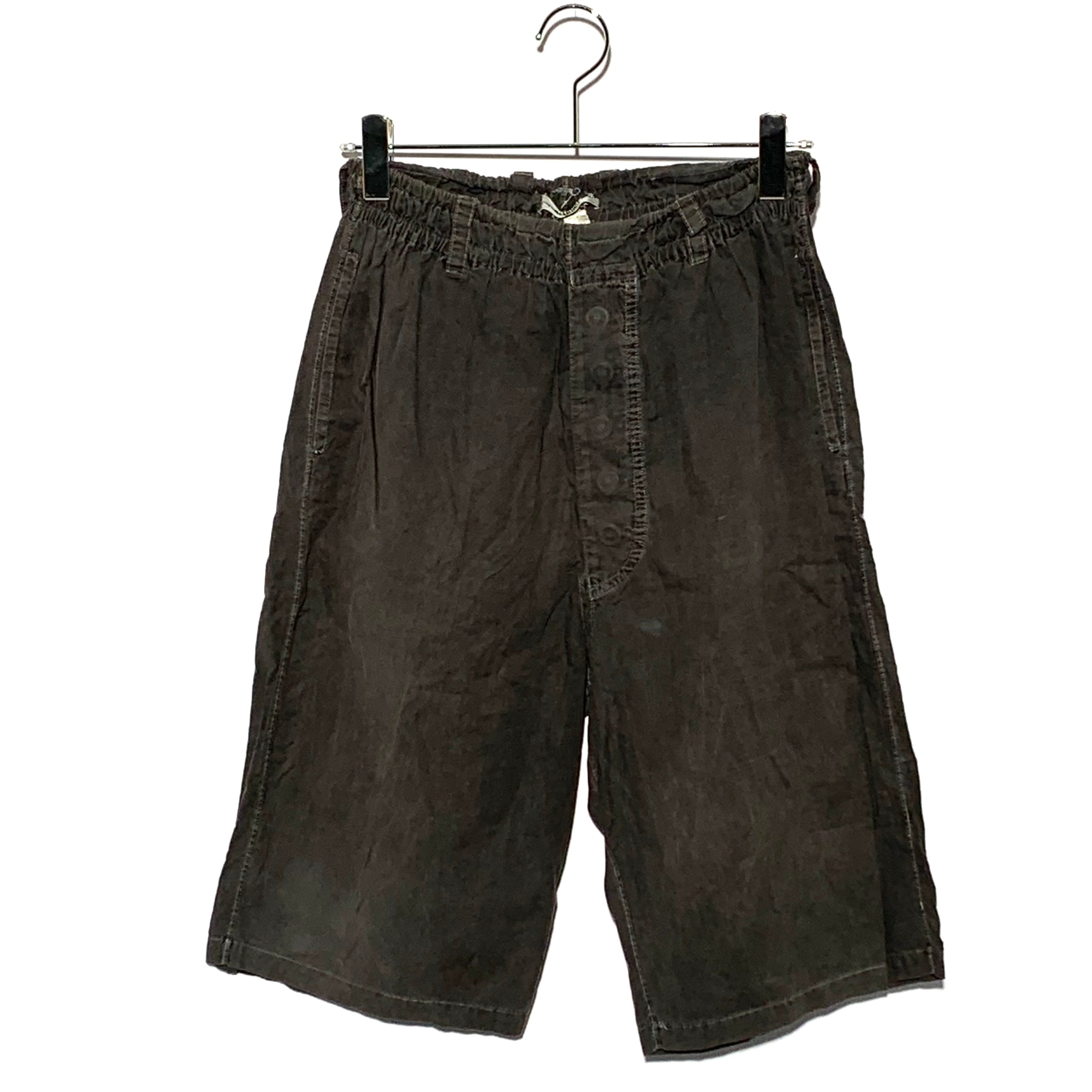 ISSEY MIYAKE MEN COTTON SHORT PANTS Charcoal