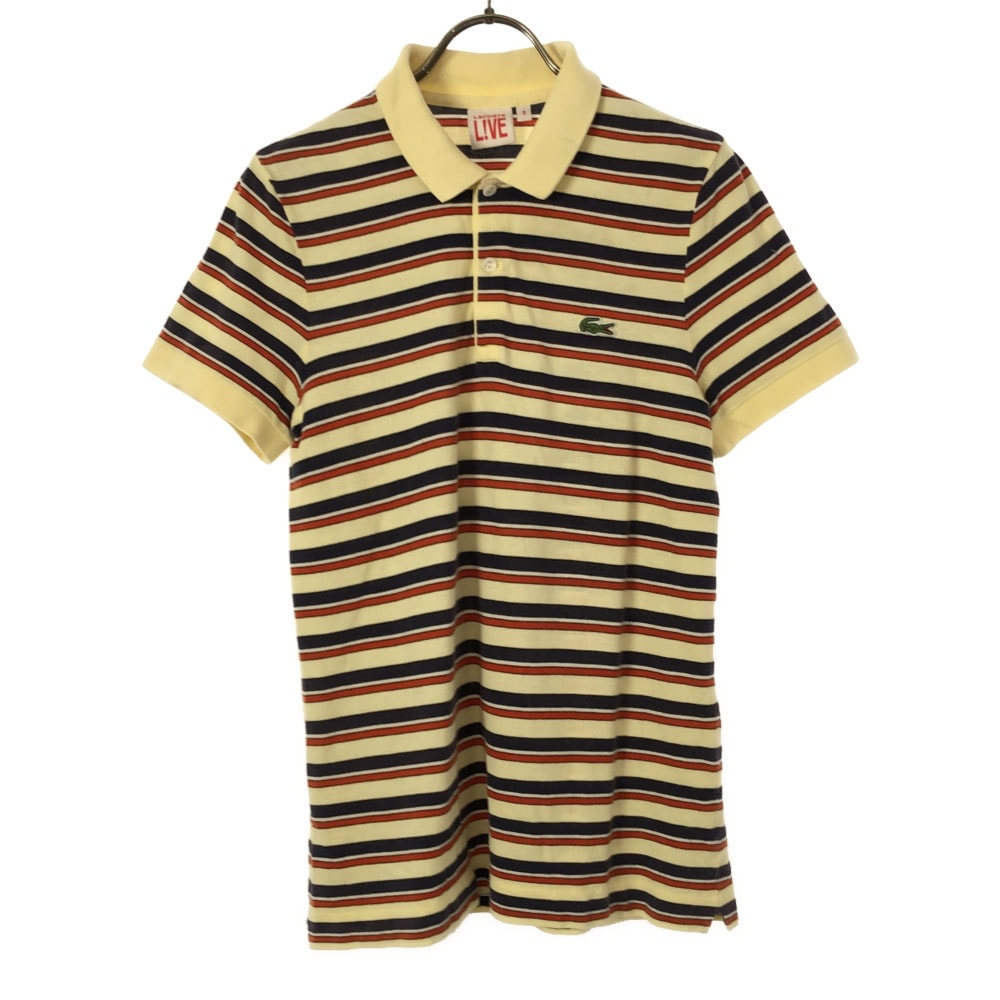 D (傷や汚れあり)】IZOD LACOSTE アイゾッドラコステ 70s USA製 糸巻き