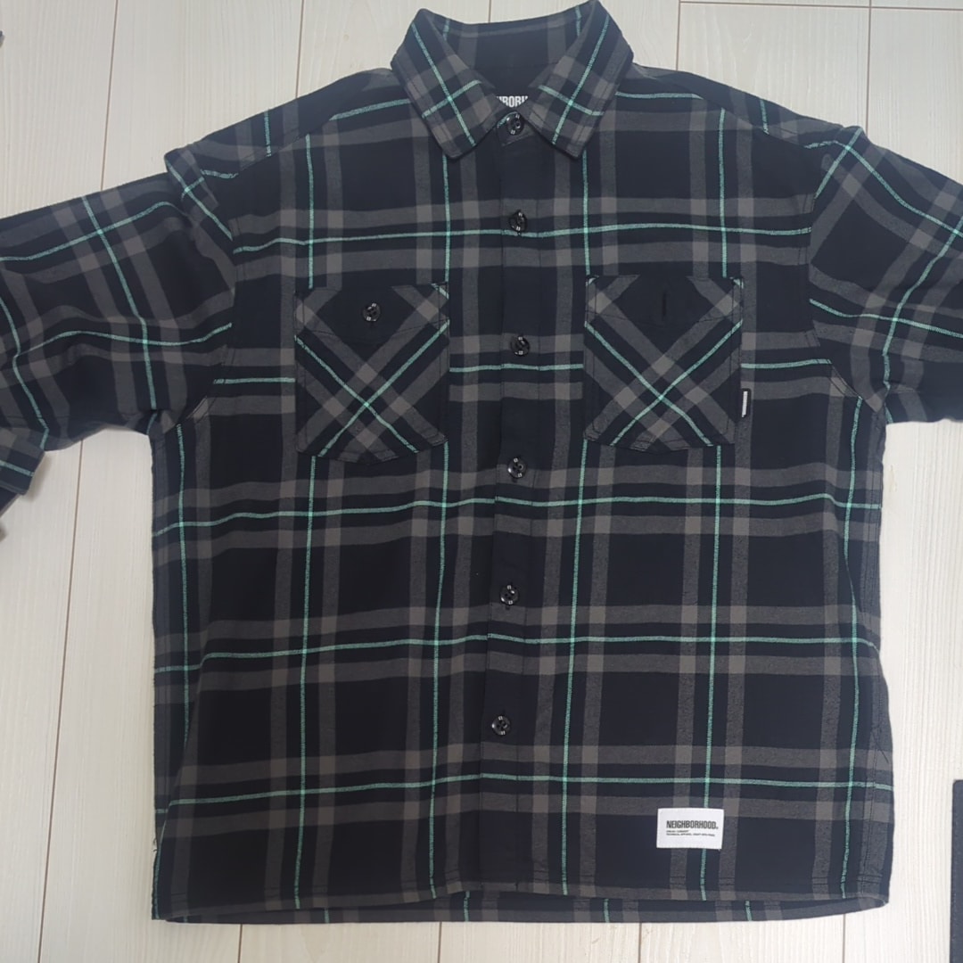 NEIGHBORHOOD Tartan Check Shirt LS "Black"