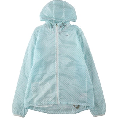 古着 ナイキ NIKE NIKE RUNNING ドット柄 ナイロンパーカー レディースL相当/eaa620507
