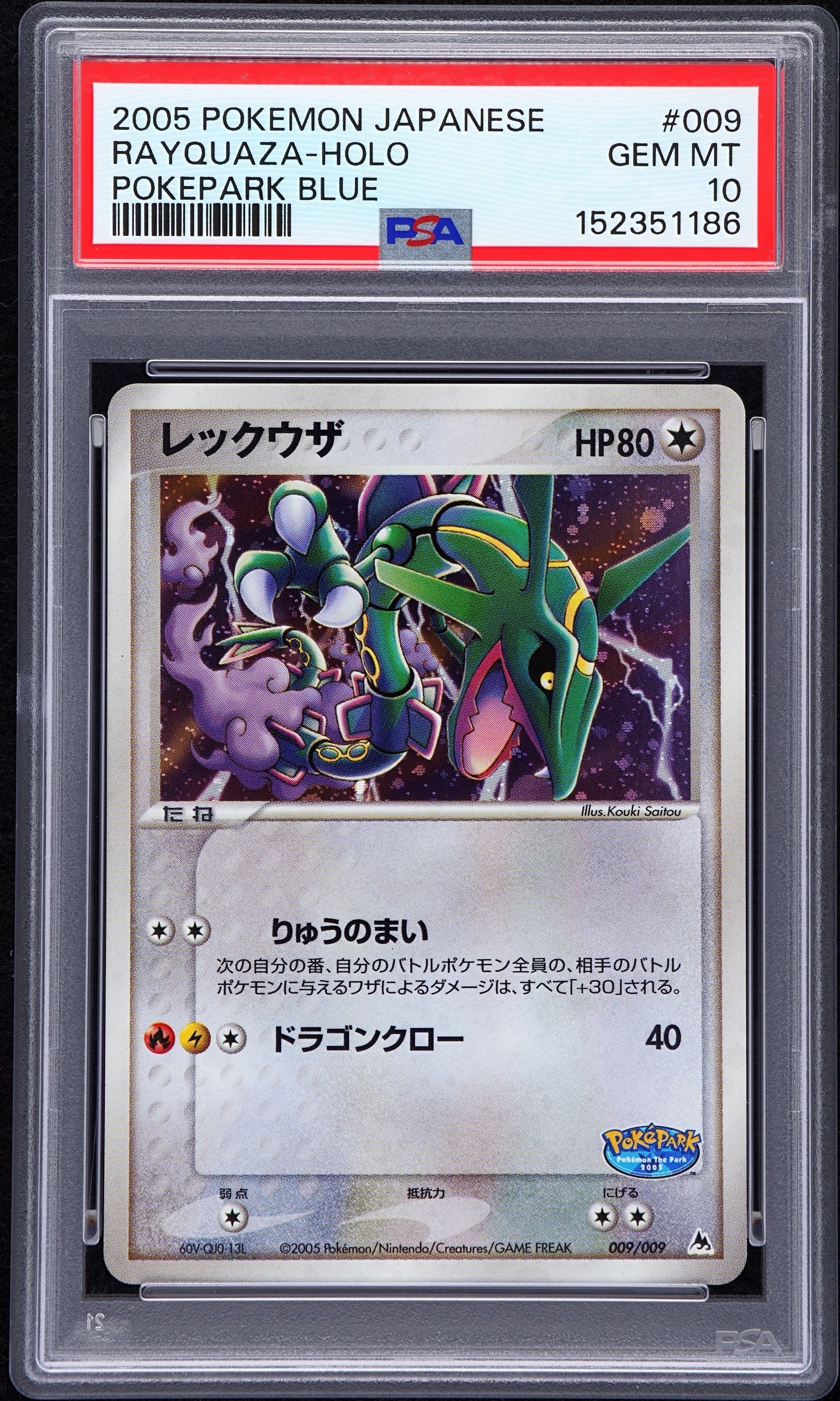 レックウザ 009/009 ポケパーク プレミアムファイル レックウザ009/009 ポケパークプレミアムファイルブルーシート