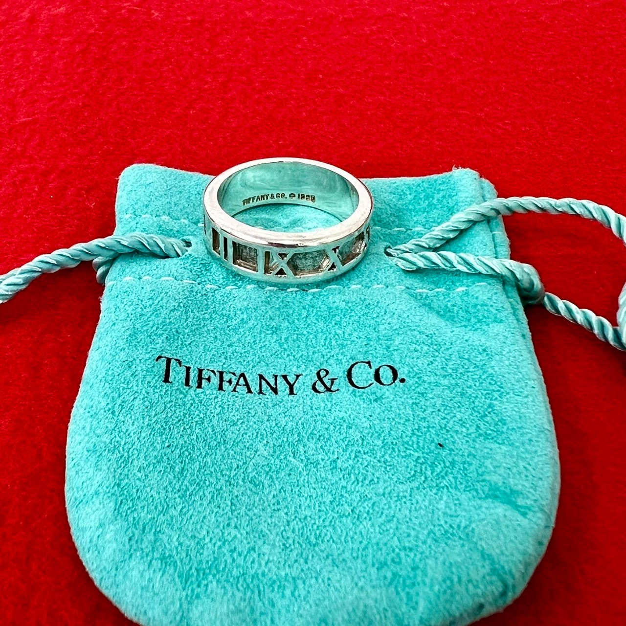TIFFANY&Co. ティファニー アトラス リング シルバー925 リング・指輪 13号 シルバー
74052