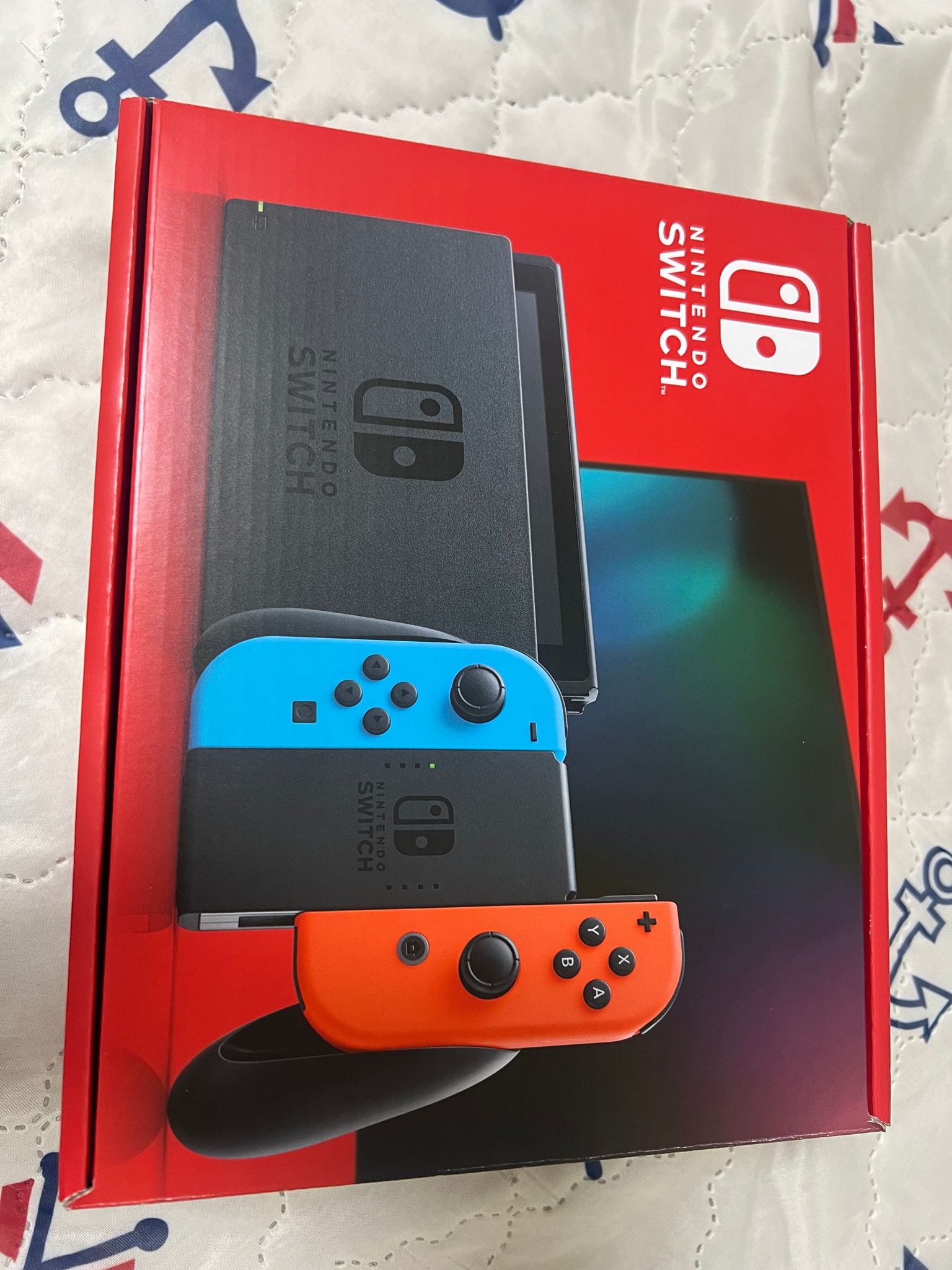 Nintendo Switch Neon blue/Neon red Small Package Ver. HAD-S-KABAH
