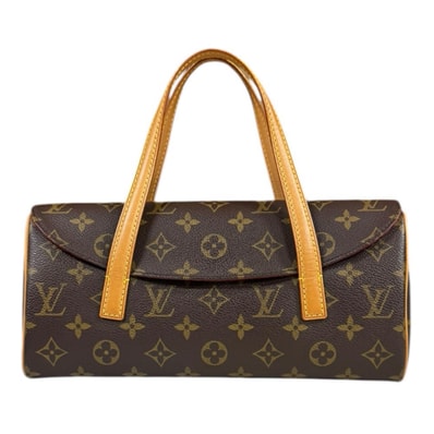 ルイヴィトン ソナチネ モノグラム ハンドバッグ モノグラムキャンバス M51902 ブラウン レディース LOUIS VUITTON 中古