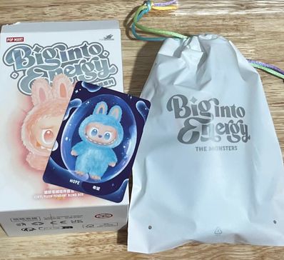 POP MART THE MONSTERS (LABUBU) Big into Energy Series Plush Pendant HOPE