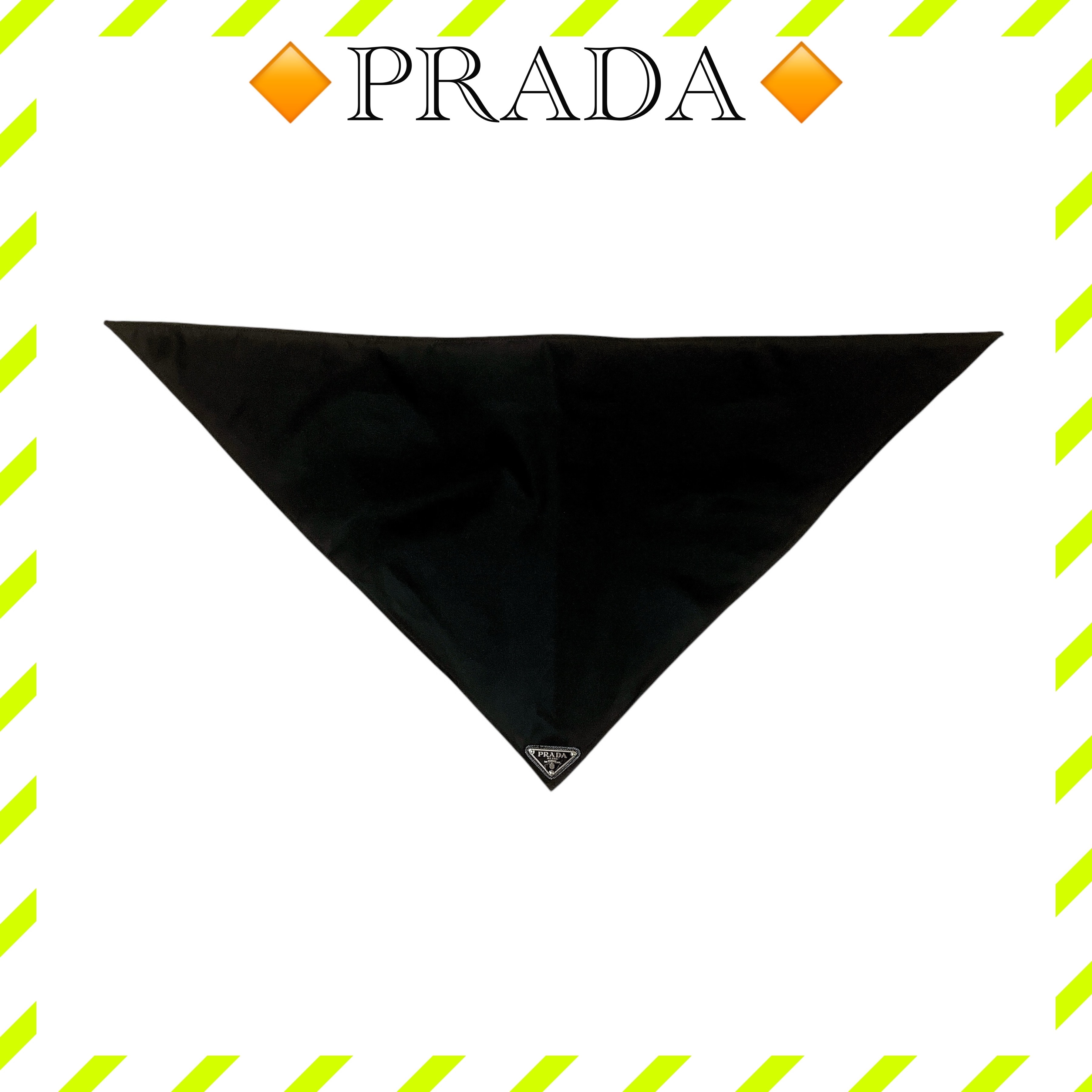 PRADA Re-Nylon Foulard "Black"