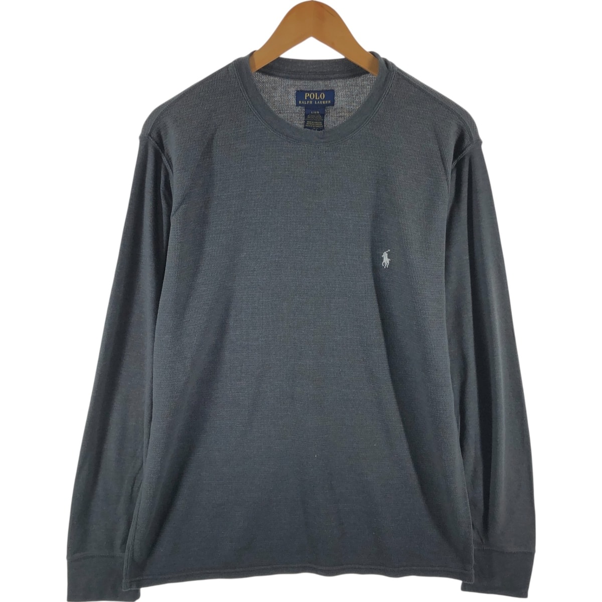 古着 ラルフローレン Ralph Lauren POLO RALPH LAUREN サーマルロンT ハニカム メンズL相当/eaa526420