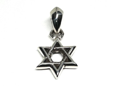 Chrome Hearts Star of David Charm "Silver"