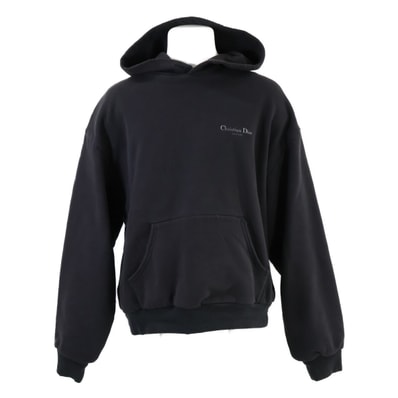 ディオール 【国内正規】343J691A0878 ダメージ加工 プルオーバー パーカー/ XL