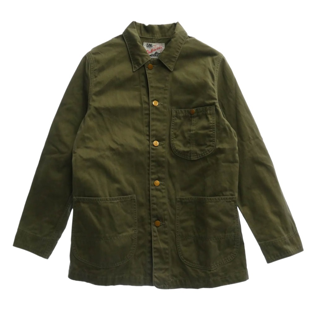 Lee リー ジャケット カバーオール コットン ジャケット カーキ系 M【中古】
