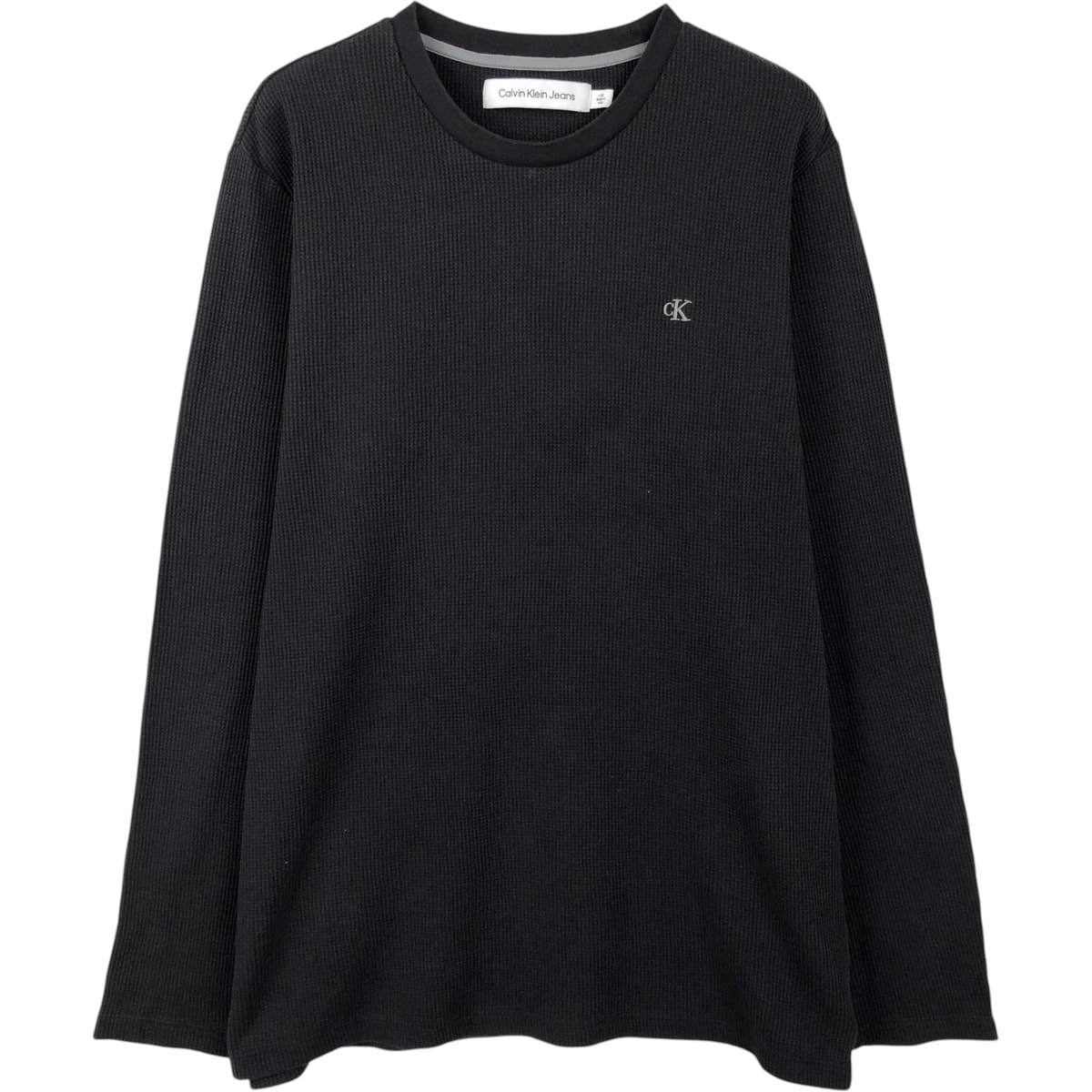 古着 カルバンクライン Calvin klein JEANS サーマルロンT ワッフル メンズL相当/eaa654943