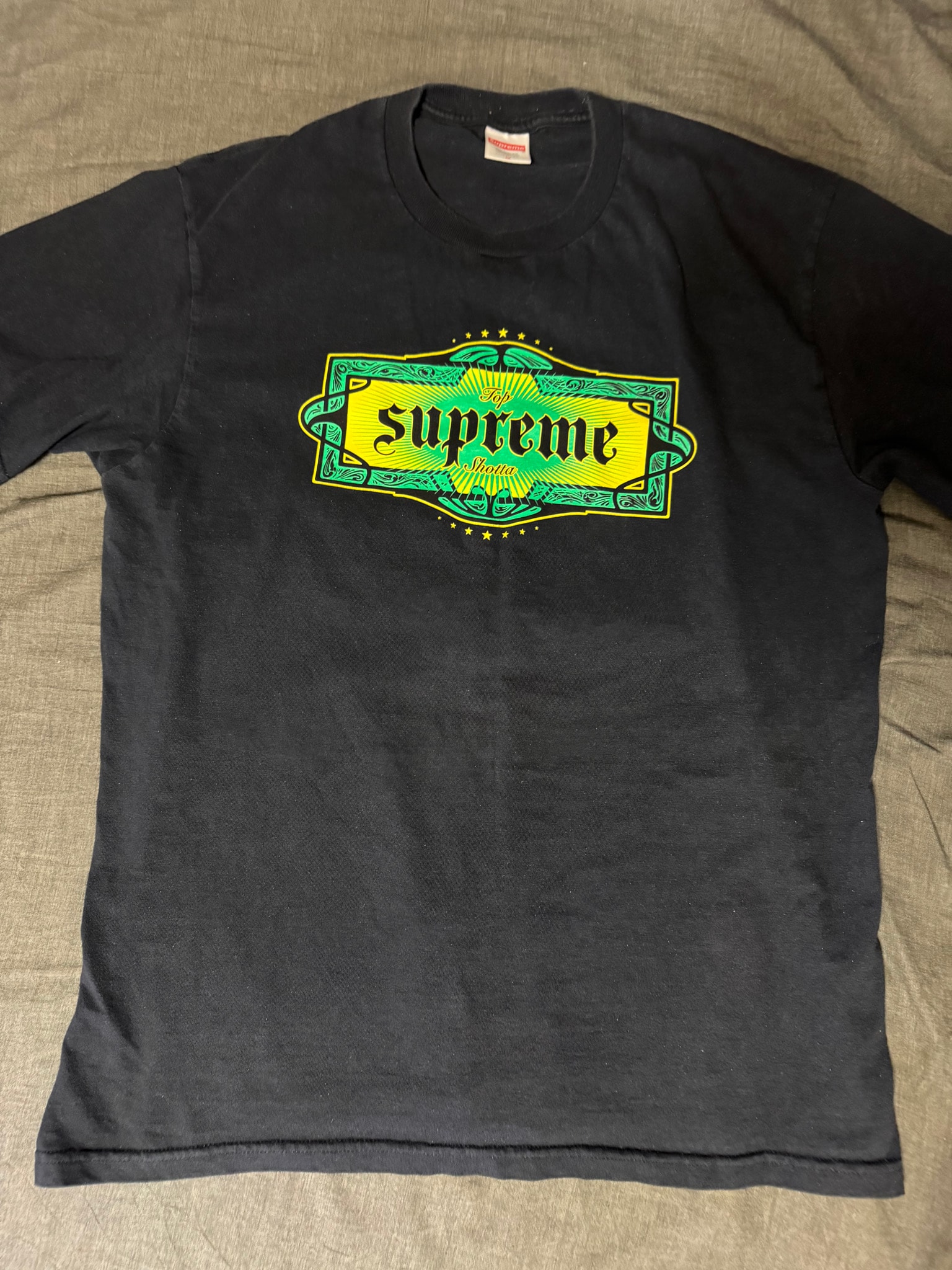 Supreme Top Shotta Tee "Navy"