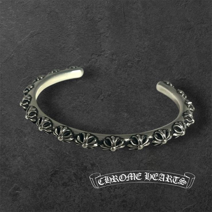B (目立った傷や汚れなし)】CHROME HEARTS クロムハーツ BANGLE CROSS