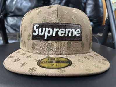 Supreme Monogram Box Logo New Era "Brown"