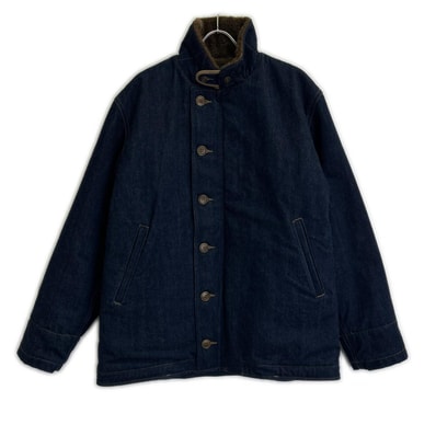 ジェラード 【×COLIMBO】CT83418A インディゴ ラストリゾートデニム TYPE N-1 Observer Jacket Plain デッキジャケット 44