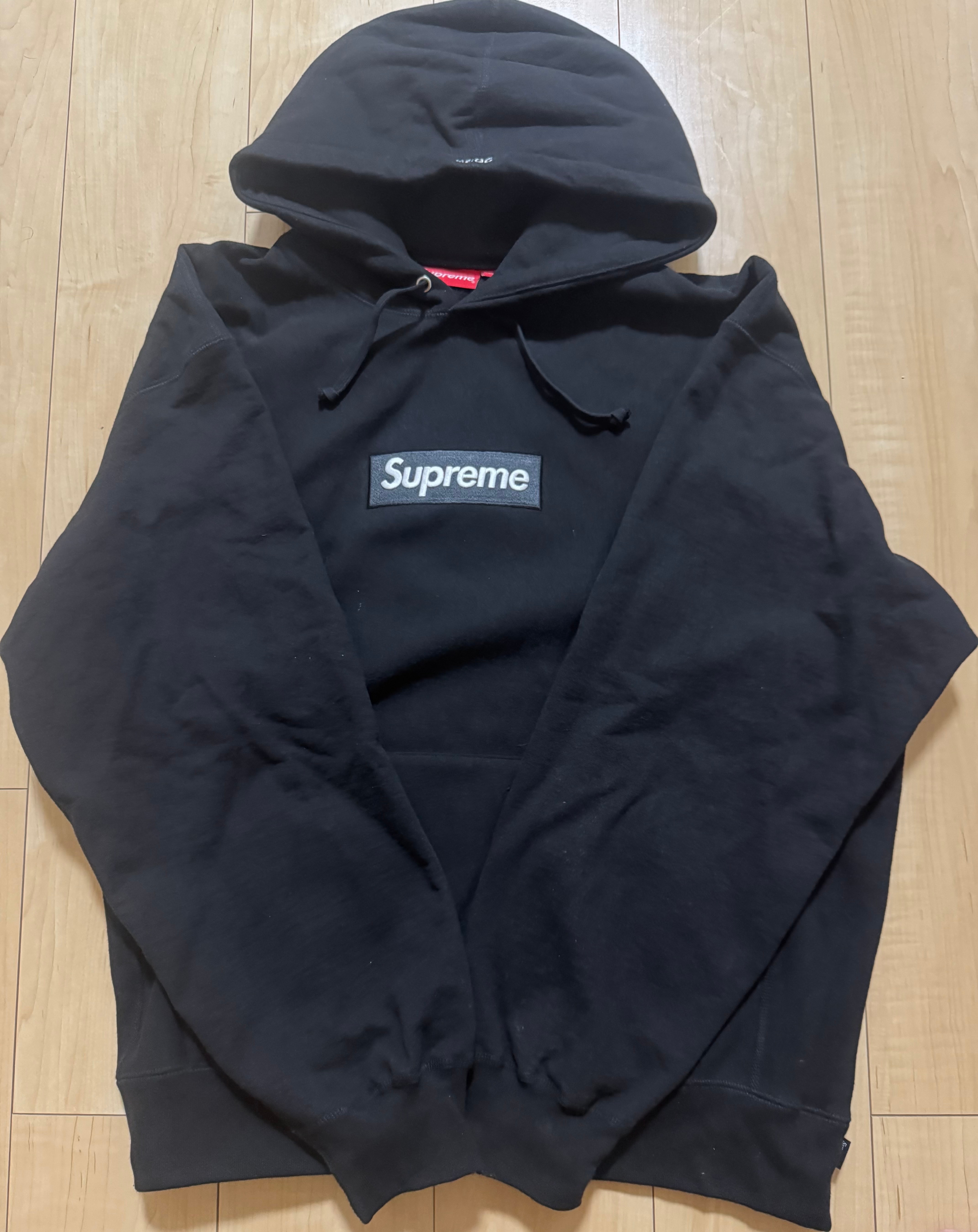 Supreme Box Logo Hooded Sweatshirt "Black" (23FW)