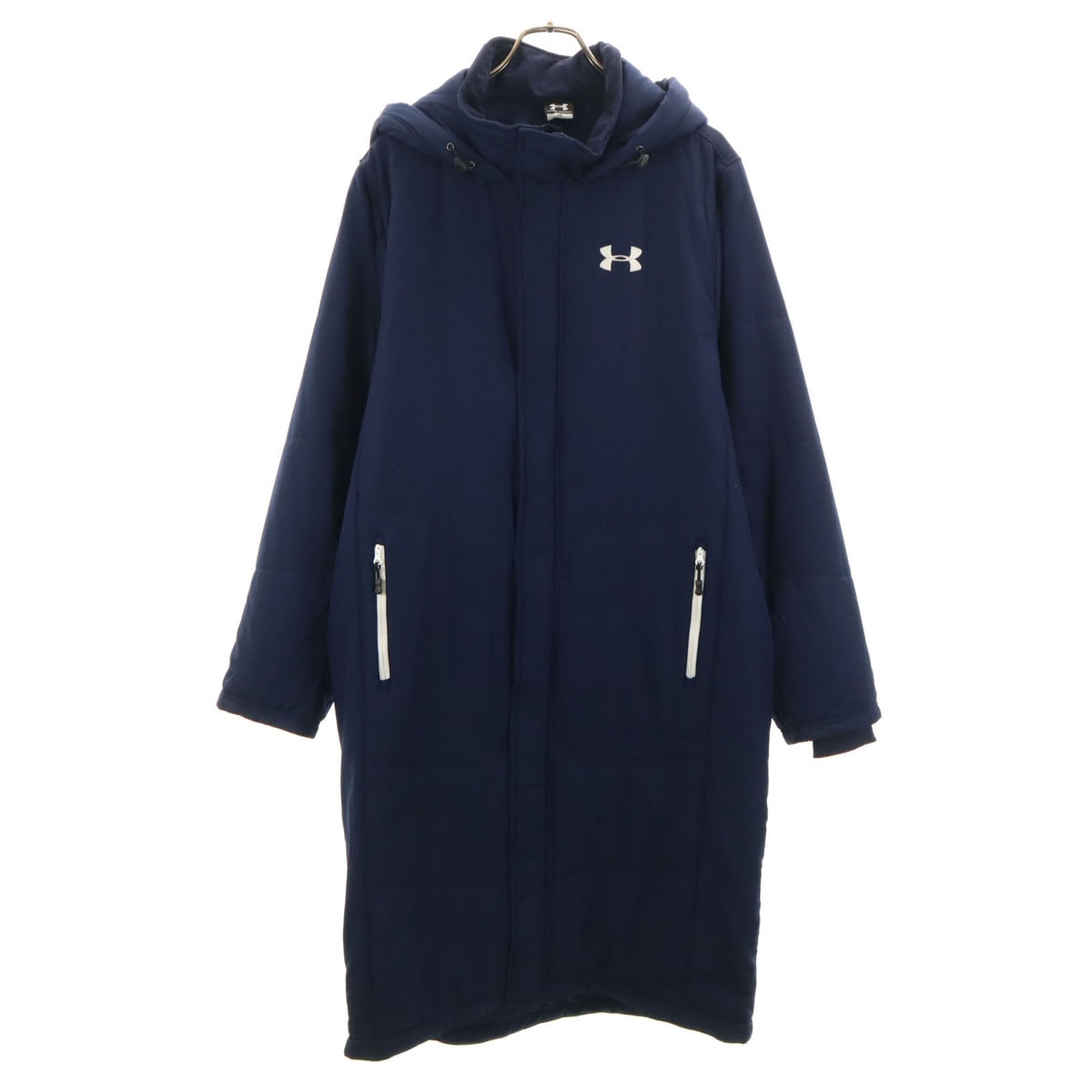 UNDER ARMOUR アンダーアーマー トレーニング 中綿 ベンチコート LG ネイビー