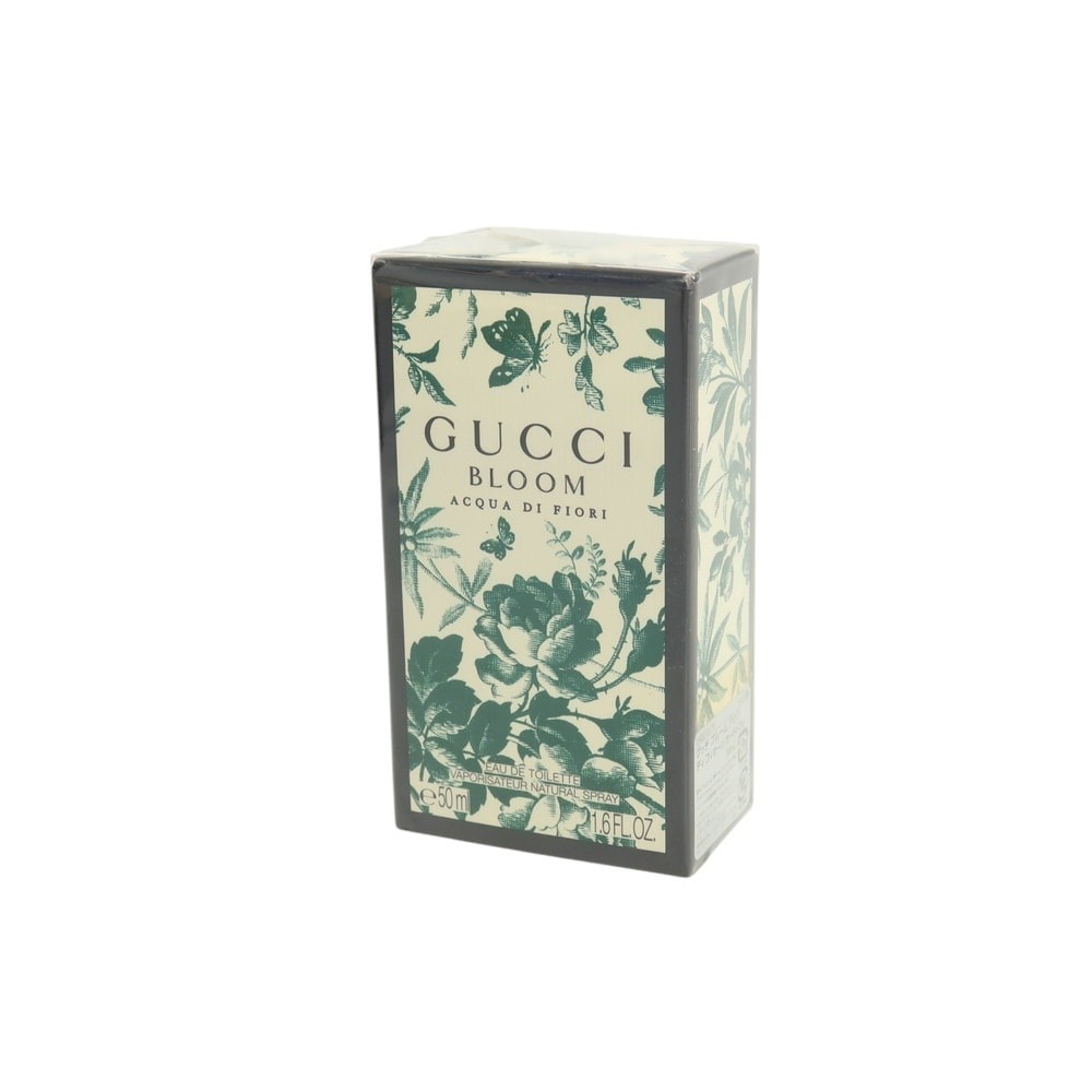 【中古】【未使用】グッチ GUCCI BLOOM ACQUA DI FIORI ブルーム アクア ディ フィオーリ オードトワレ 香水 クリームxグリーン【サイズ50ml】【レディース】