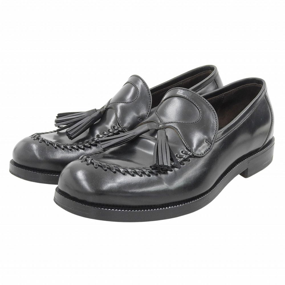 【美品】ボッテガヴェネタ　タッセル　ローファー　革靴　ダービー　ダッド　黒 BOTTEGA VENETA(ボッテガヴェネタ) ローファー ブラック サイズ