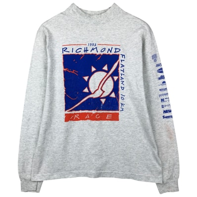 古着 90年代 フルーツオブザルーム FRUIT OF THE LOOM ハイネック ロングTシャツ ロンT カナダ製 メンズL相当 ヴィンテージ/eaa638021