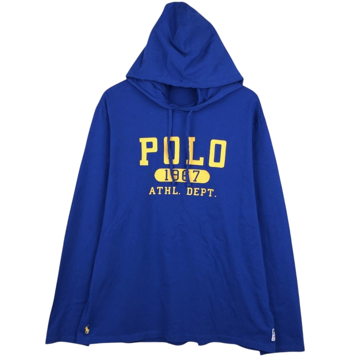古着 ラルフローレン Ralph Lauren POLO RALPH LAUREN フード付き ロングTシャツ ロンT メンズXL相当/eaa678634