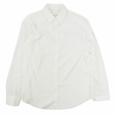 LAD MUSICIAN ラッドミュージシャン 長袖シャツ 2125-105 DECHINE STANDARD SHIRT デシン スタンダード 長袖 シャツ ホワイト系 42【中古】