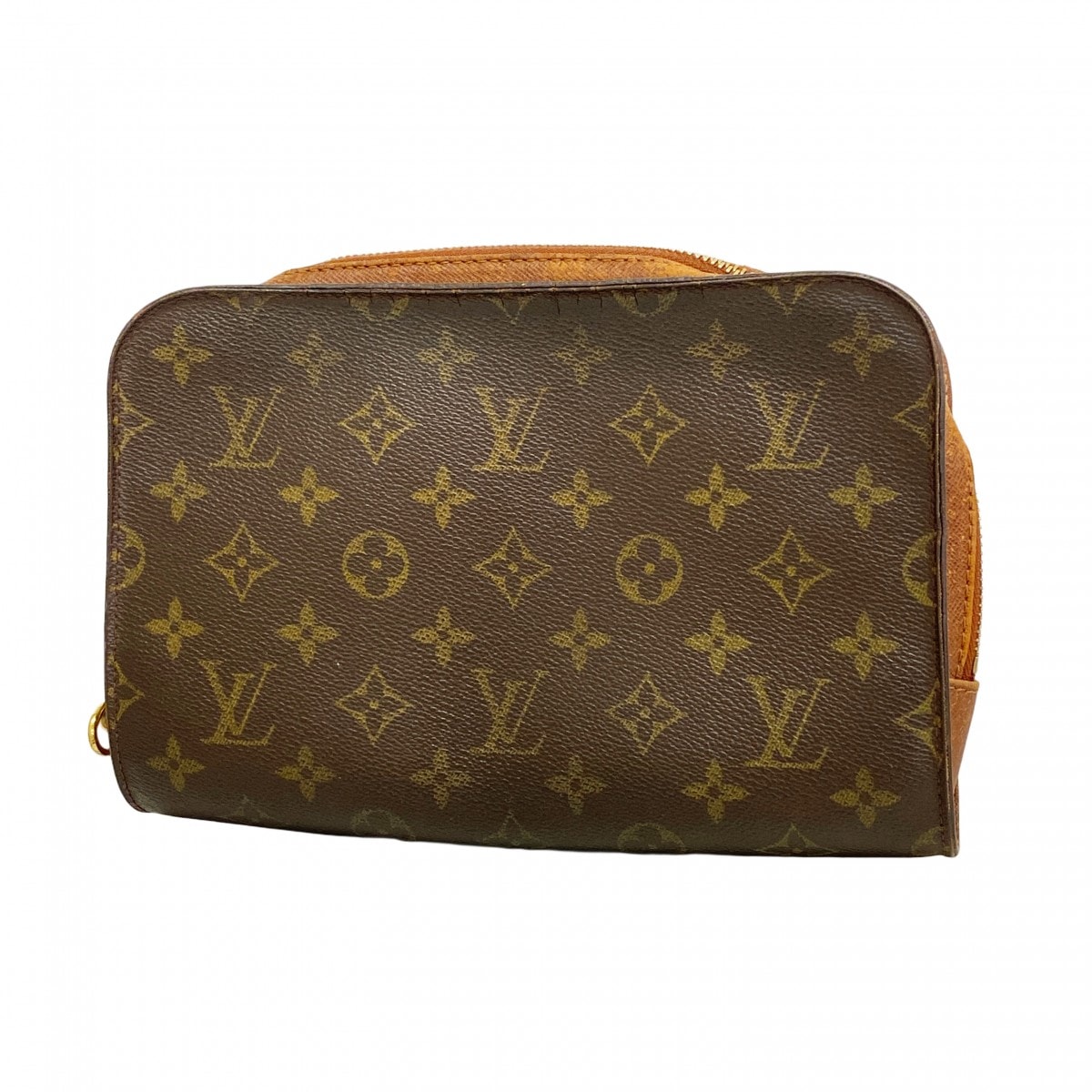 ★最終価格【6ce6365】ルイヴィトン クラッチバッグ モノグラム オルセー M51790 ブラウン【中古】メンズ