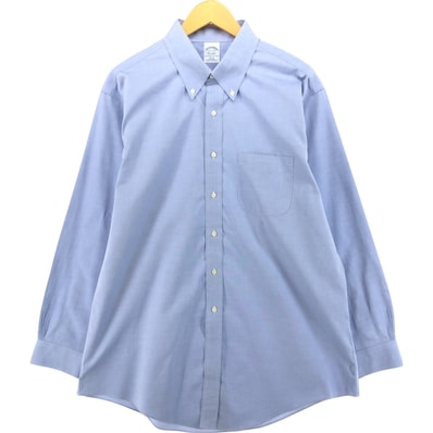 古着 ブルックスブラザーズ Brooks Brothers Est.1818 長袖 ボタンダウンシャツ メンズXL相当/eaa539788