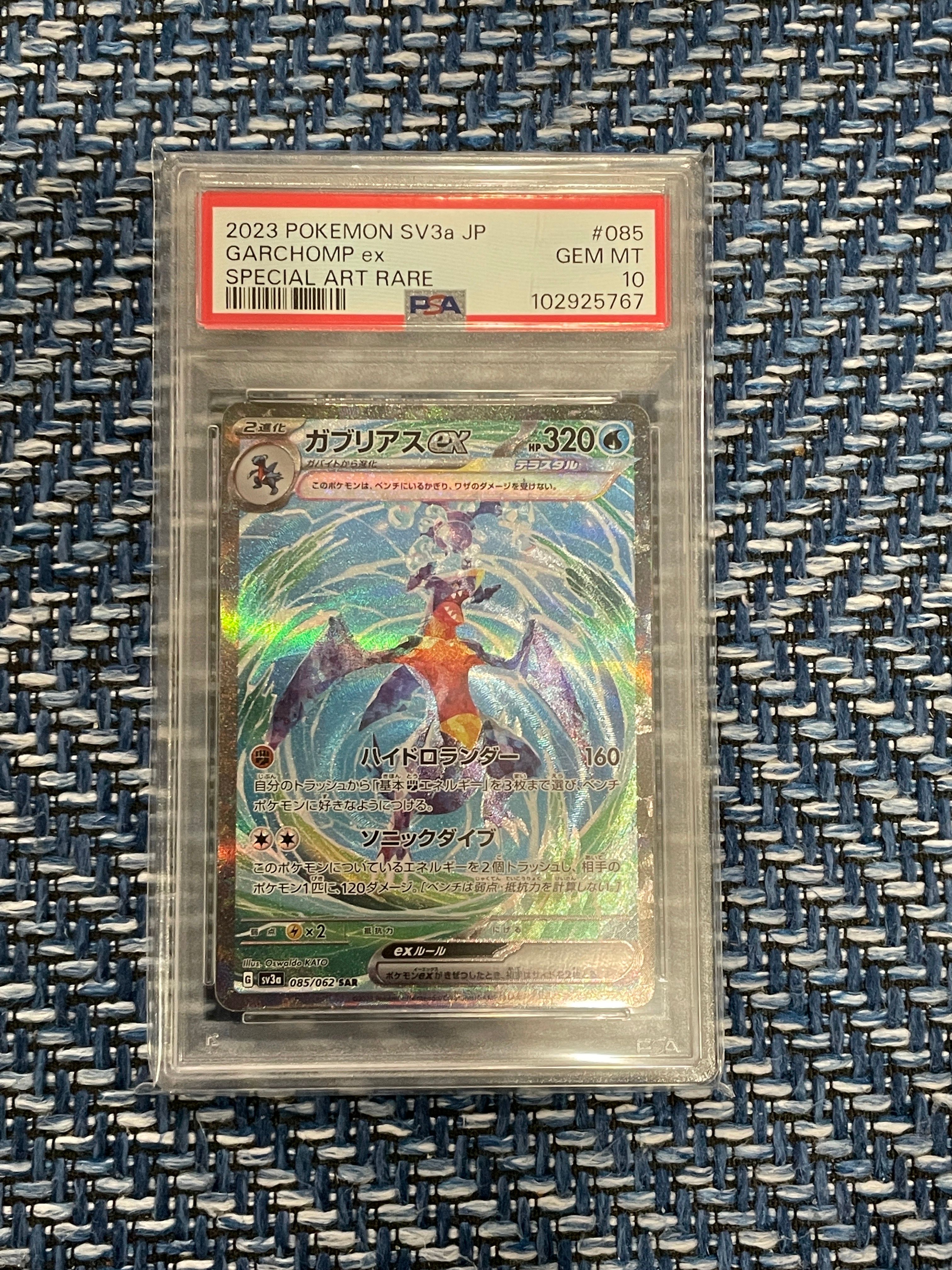 ガブリアスex SAR[SV3a 085/062](強化拡張パック「レイジングサーフ」)