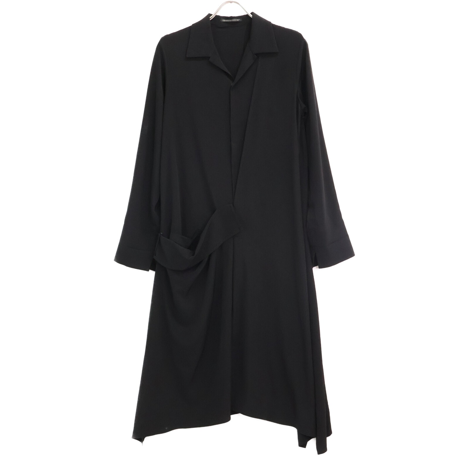 ヨウジヤマモト 【美品】FO-D63-500 フロントスナップボタン ドレス/ 1