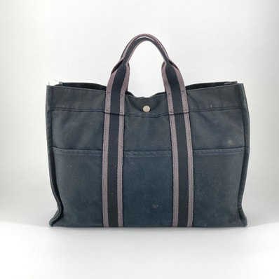 HERMES(エルメス) フールトゥMM トートバッグ ブラック
