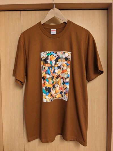 Supreme Pills Tee "Brown"